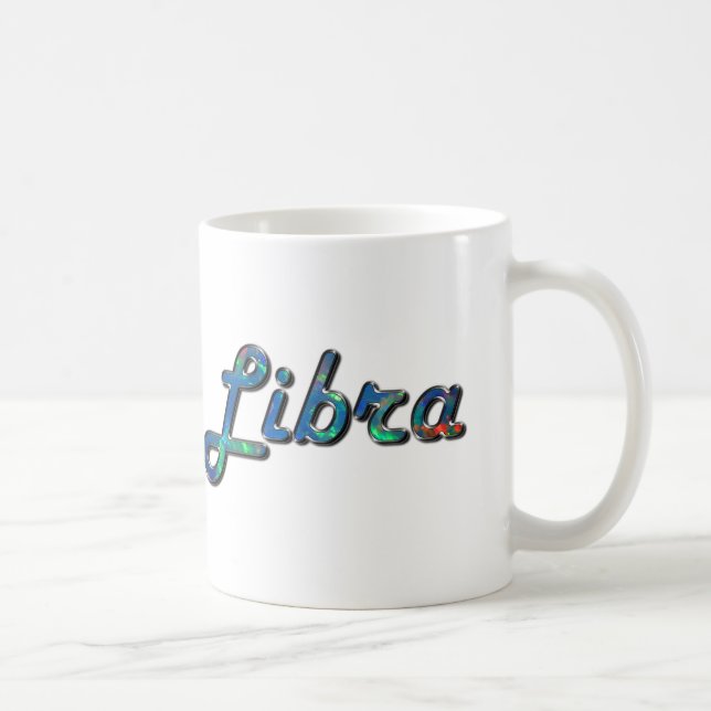 Caneca De Café Libra em Opal Gemstone (Direita)