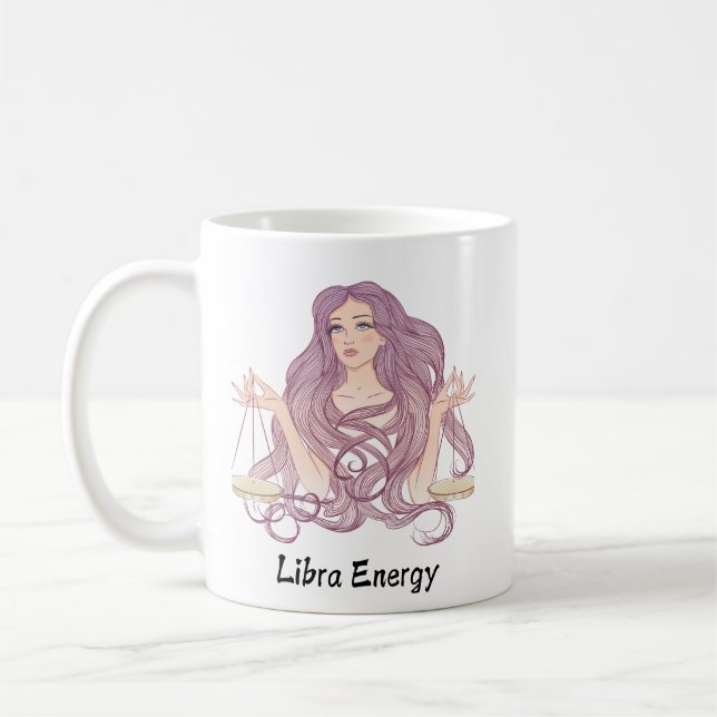 Caneca De Café Libra Energia (Esquerda)
