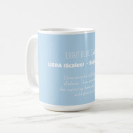 Caneca De Café LIBRA Zodiac Sign Personality Traits