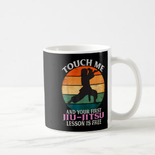 Caneca De Café Lição de Jiu Jitsu do Touch Ft é engraçada Brasile