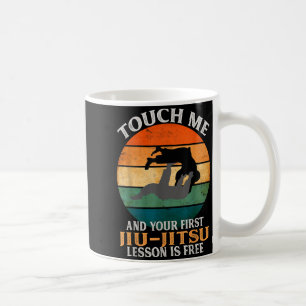 Caneca De Café Lição de Jiu Jitsu Touch Ft é engraçada Brasileira