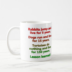 Caneca De Café Lição Preguiçosa Aprendida Engraçada Mug ou Ca