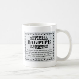 Caneca De Café Licença de Bagpipe