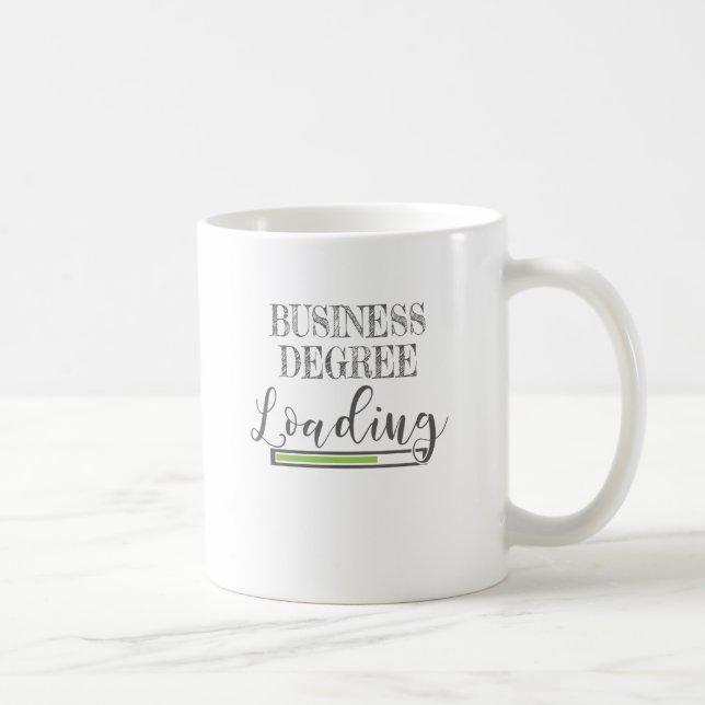 Caneca De Café Licenciado em Negócios para Estudantes da Business (Direita)