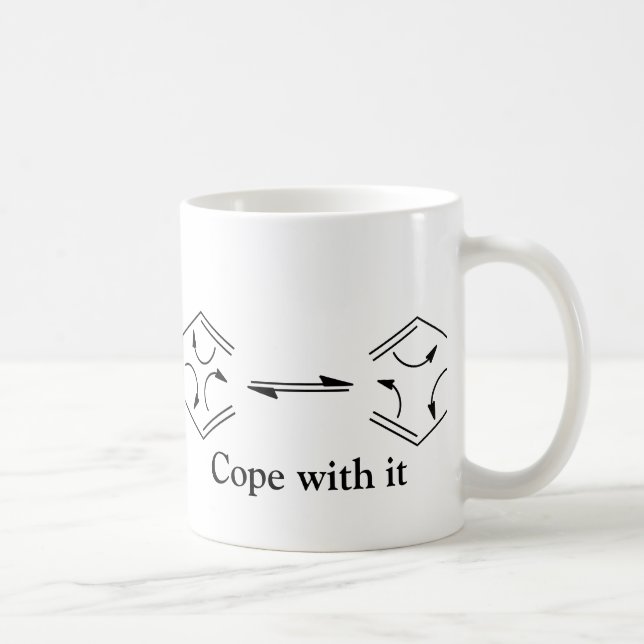 Caneca De Café Lide com ele! (Direita)