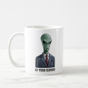 Caneca De Café Líder Alien