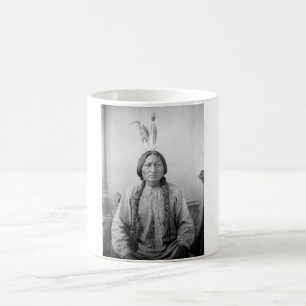 Caneca De Café Líder da Lakota Sentando o Bull Índio Nativo Ameri