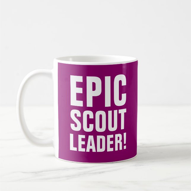 Caneca De Café Líder de Escoteiros Épicos (Esquerda)
