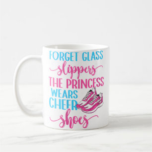 Caneca De Café Líder de Torcida A Princesa Usa Sapatos de Torcida