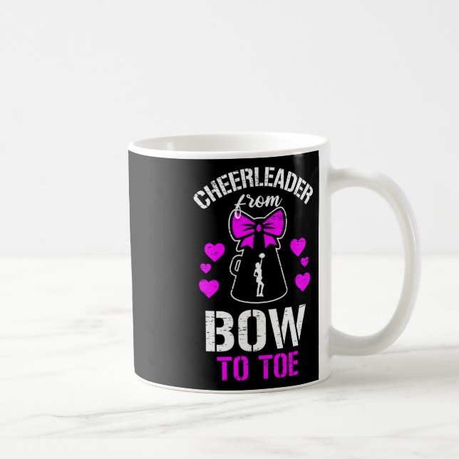 Caneca De Café Líder de torcida da cabeça aos pés (Direita)