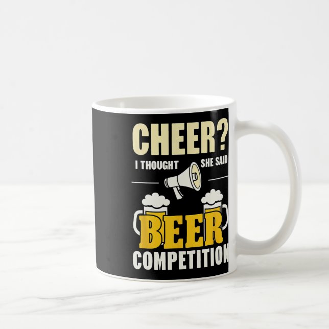 Caneca De Café Líder de Torcida Grito Pai Eu Achei Que Ela Disse  (Direita)