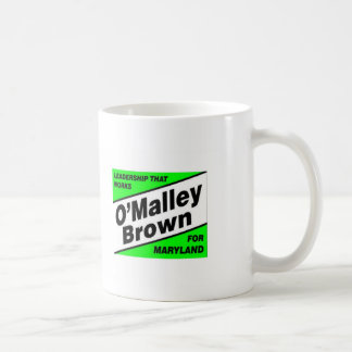 Caneca De Café Liderança de OMB, Maryland mais forte