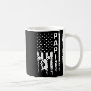 Caneca De Café Liderança de Torcida Grita Papi Bandeira da Améric