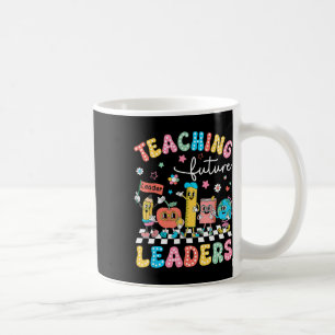 Caneca De Café Lideranças Futuras de Ensino Retro Professor Groov
