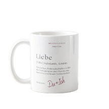 Liebe personalisierbare Tasse zum Valentinstag