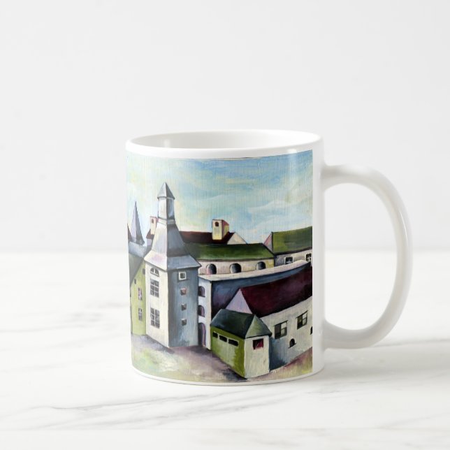 Caneca De Café Liege, Cidade, Espírito, Metrópole Cultural (Direita)