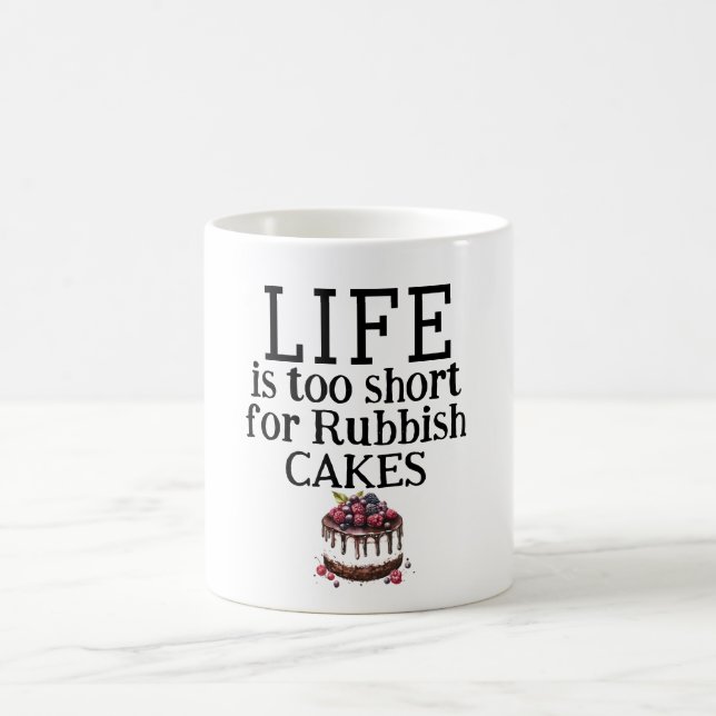 Caneca De Café LIFE Is Too Short Coffee Mug (Centro)