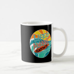 Caneca De Café Lifes A Onda Pega Surf A Vida Praia Prende Dez Sur