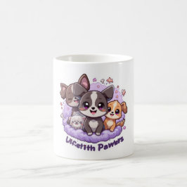 Caneca De Café Lifetith Pawers Mug - Cartoon Bonito Puppy Café