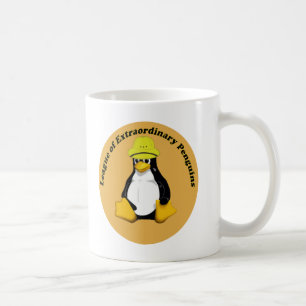 Caneca De Café Liga dos Pinguins Extraordinários