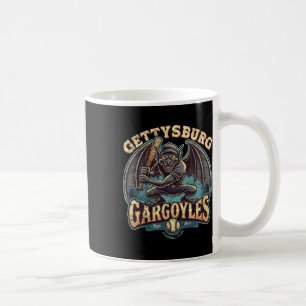 Caneca De Café Liga Mineira do Halloween Gettsyburg Gargoyles