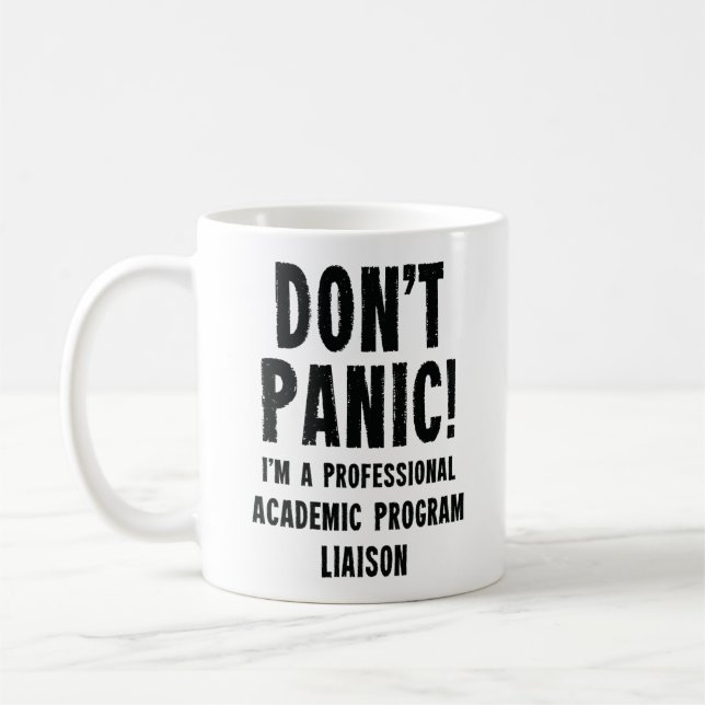 Caneca De Café Ligação do Programa Acadêmico (Esquerda)