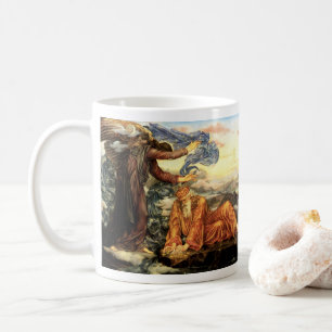 Caneca De Café Ligado à Terra por Evelyn De Morgan, Arte Vitorian