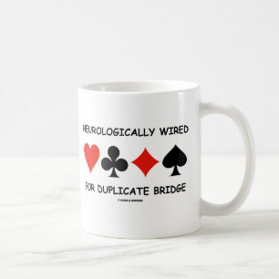 Caneca De Café Ligado Neurologicamente Para A Duplicação Da Ponte