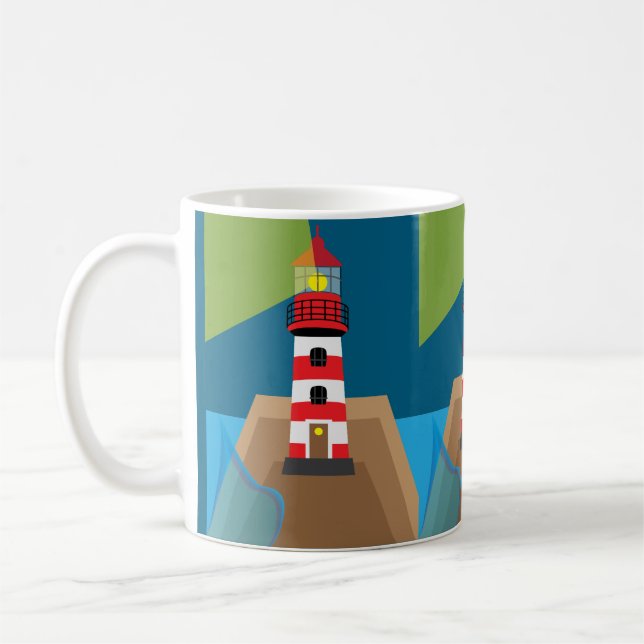 Caneca De Café Lighthouse (Esquerda)