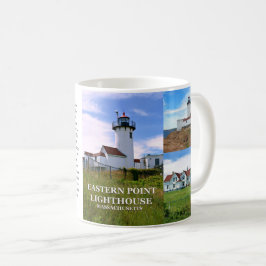 Caneca De Café Lighthouse de East Point, Massachusetts Mug