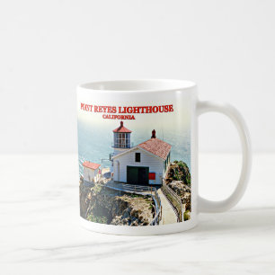 Caneca De Café Lighthouse de Point Reyes, Califórnia Mug