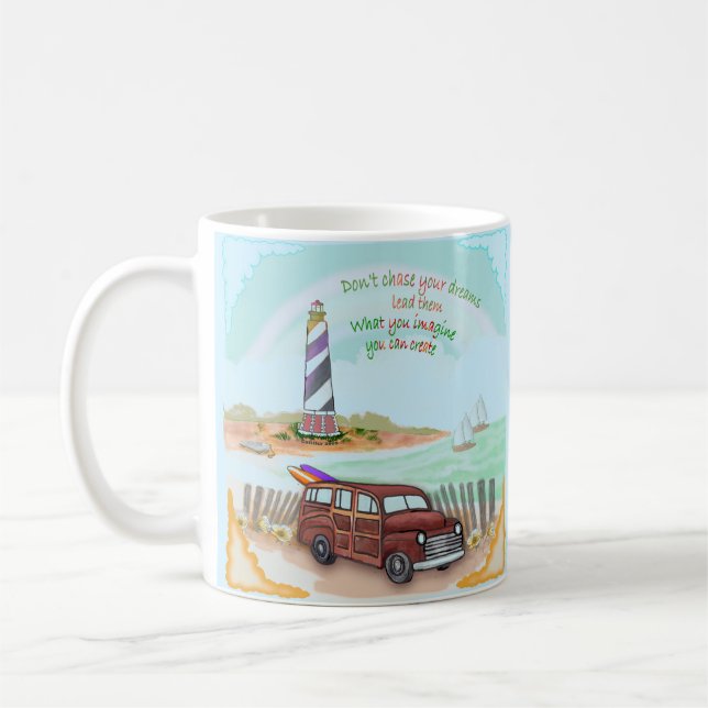 Caneca De Café Lighthouse Dreams (Esquerda)