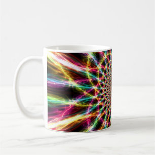 Caneca De Café Lightning Rainbow Mug
