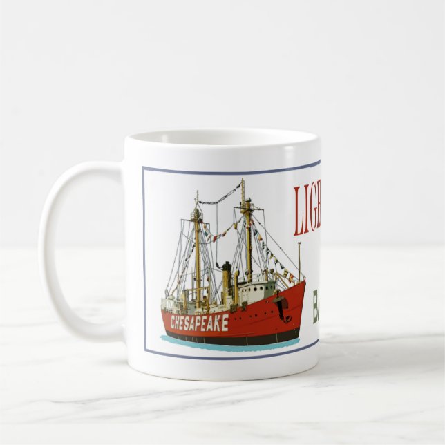 Caneca De Café Lightship Chesapeake (Esquerda)