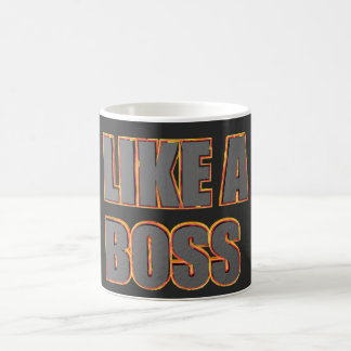 Caneca De Café LIKE a BOSS taça