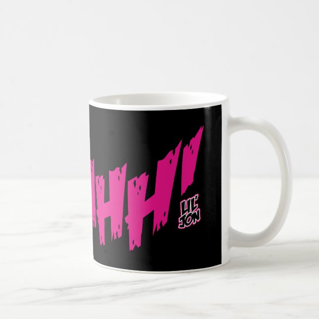 Caneca De Café Lil Jon "Yeeeah!" Magenta (Direita)