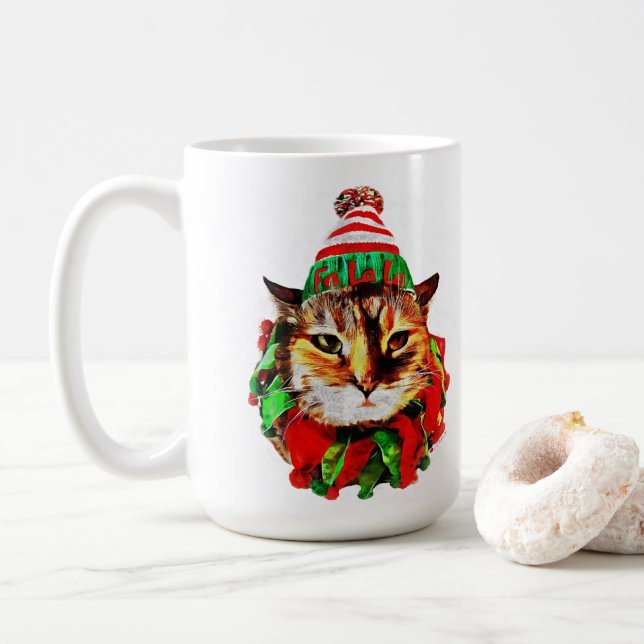 Caneca De Café Lil Luv's Christmas Coffee Mug (Com Donut)