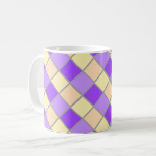 Caneca De Café Lilac e Peach