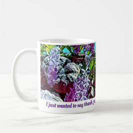 Caneca De Café Lilac flowers blooming garden