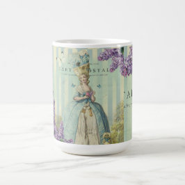 Caneca De Café Lilas au printempérie
