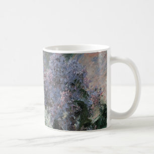 Caneca De Café Lilases em uma janela por Mary Cassatt, Vintage Ar