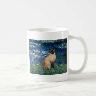 Caneca De Café Lilies 5 - gato siamês de pontas seladas