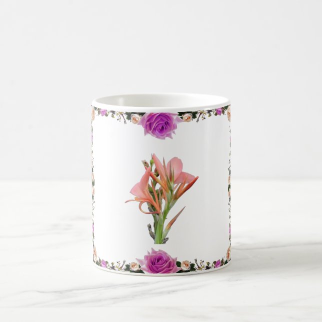 Caneca De Café Lily Flower (Centro)
