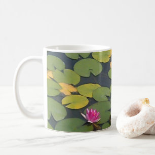 Caneca De Café Lily Flower Pond Monet
