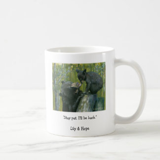 Caneca De Café Lily&hope©(2), "Fique aí. Voltarei."Lily &...