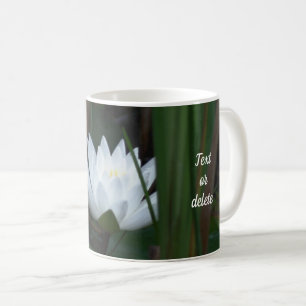 Caneca De Café Lily Lotus Flower Aglow Personalizado