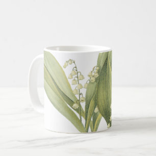 Caneca De Café Lily-of-the-valley (Convallaria majalis) apresenta