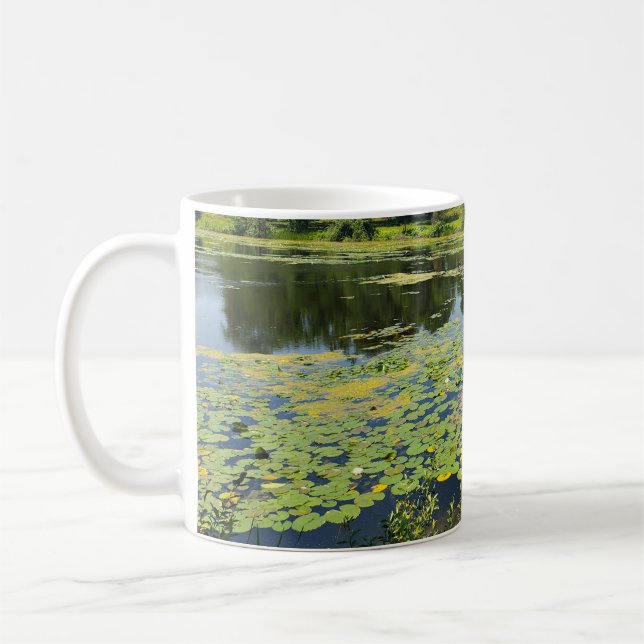 Caneca De Café Lily Pads e Swans (Esquerda)