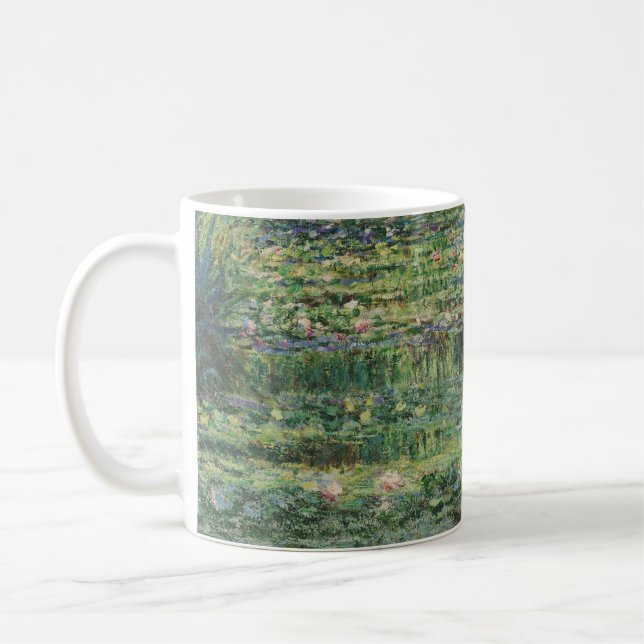 Caneca De Café Lily Pond, Painting Oil Landscape, Monet (Esquerda)