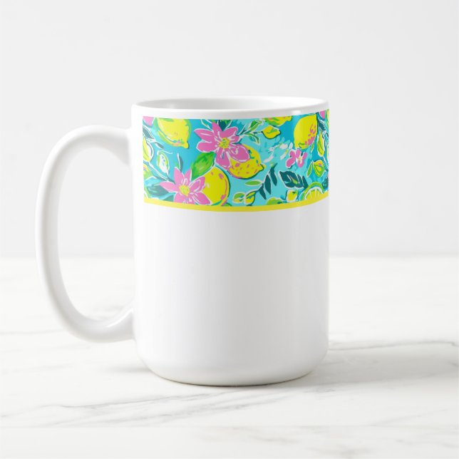 Caneca De Café Limão  (Esquerda)